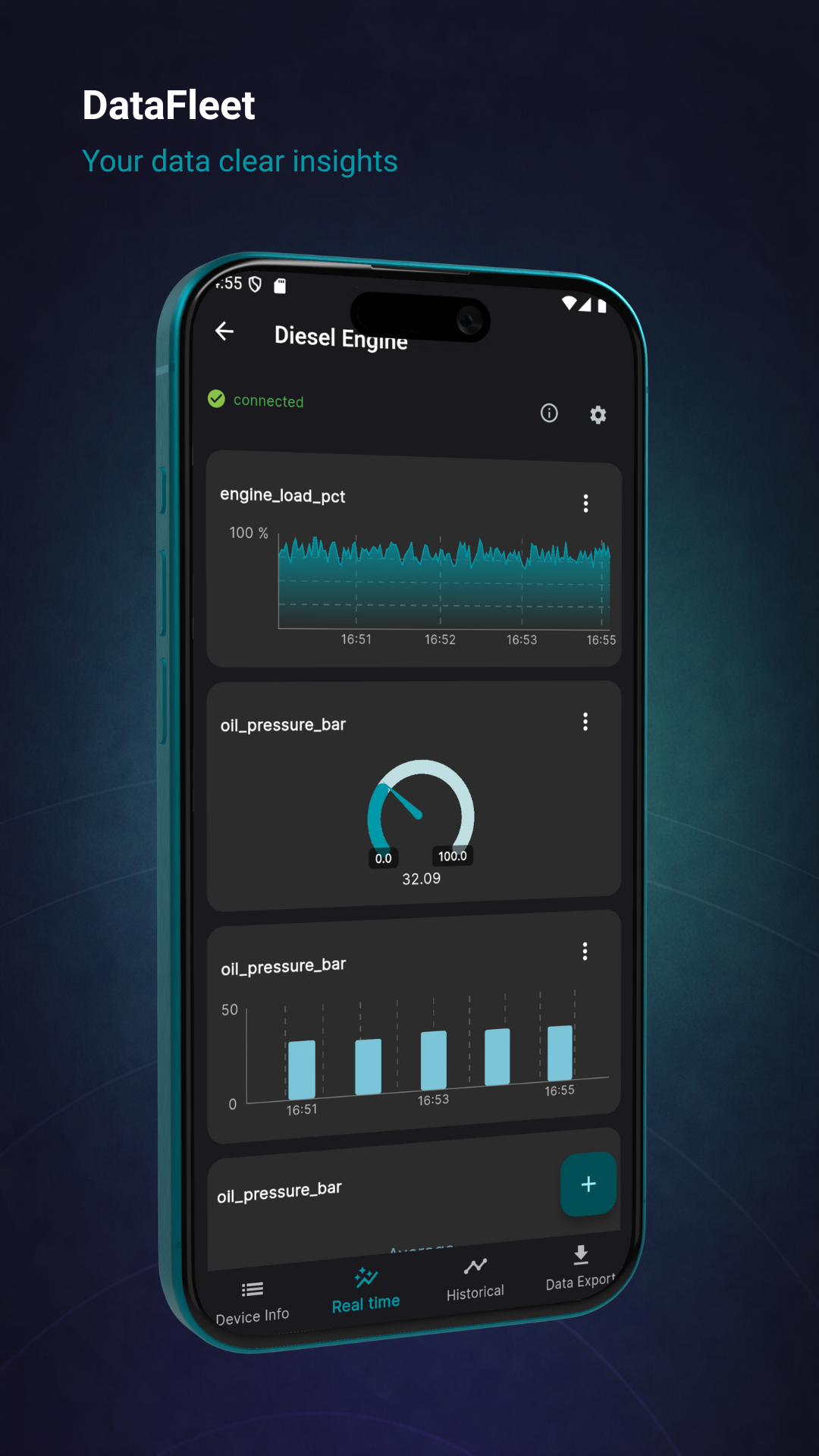 DataFleet App - Login Screen